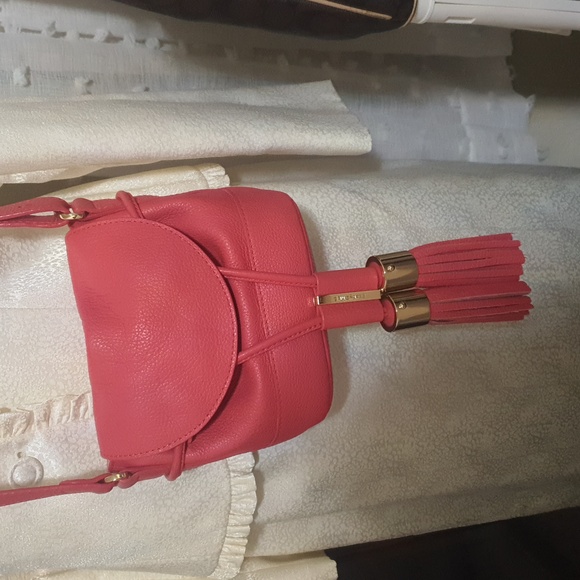 NWOT🌿See By Chloe Gold Ring Tassel Bucket CrossBody, W/ COA - Picture 8 of 10